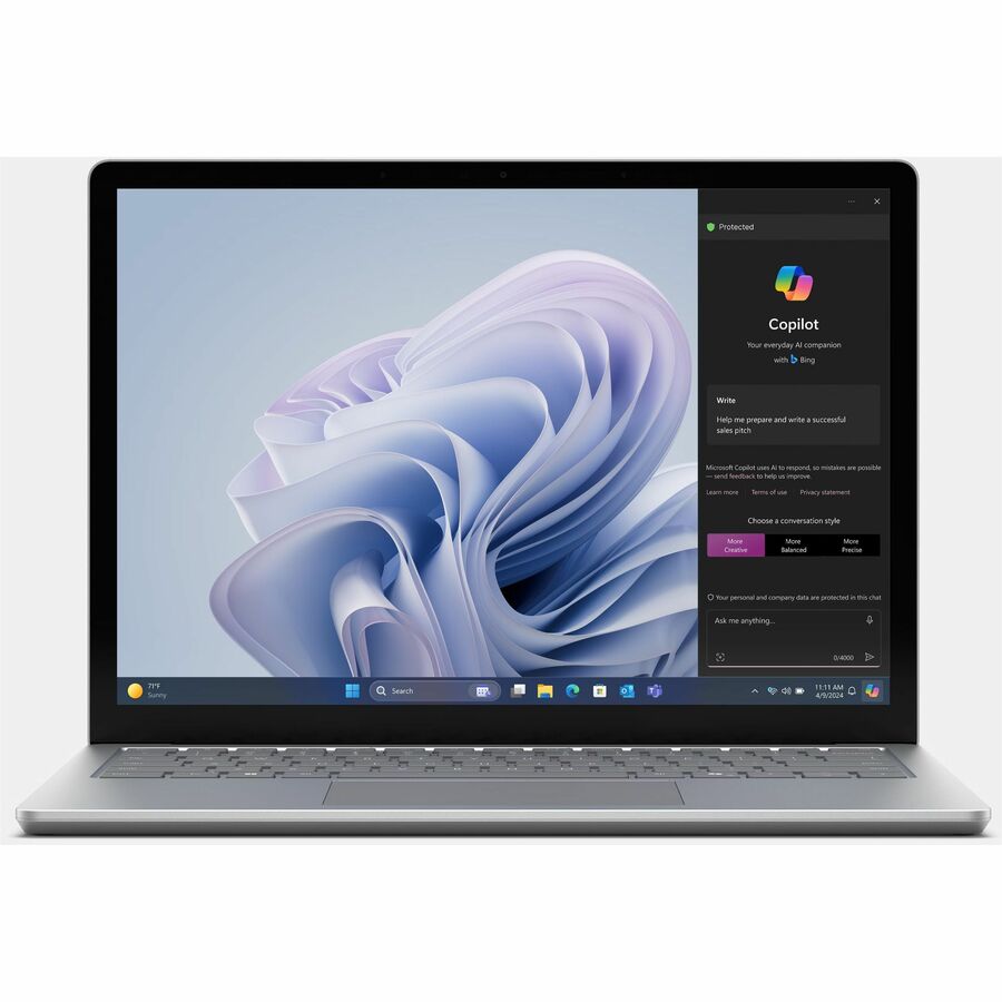 Microsoft Surface Laptop 6 13.5" Touchscreen Notebook - Intel Core Ultra 7 - 32 GB - 512 GB SSD - Platinum ZJZ-00027