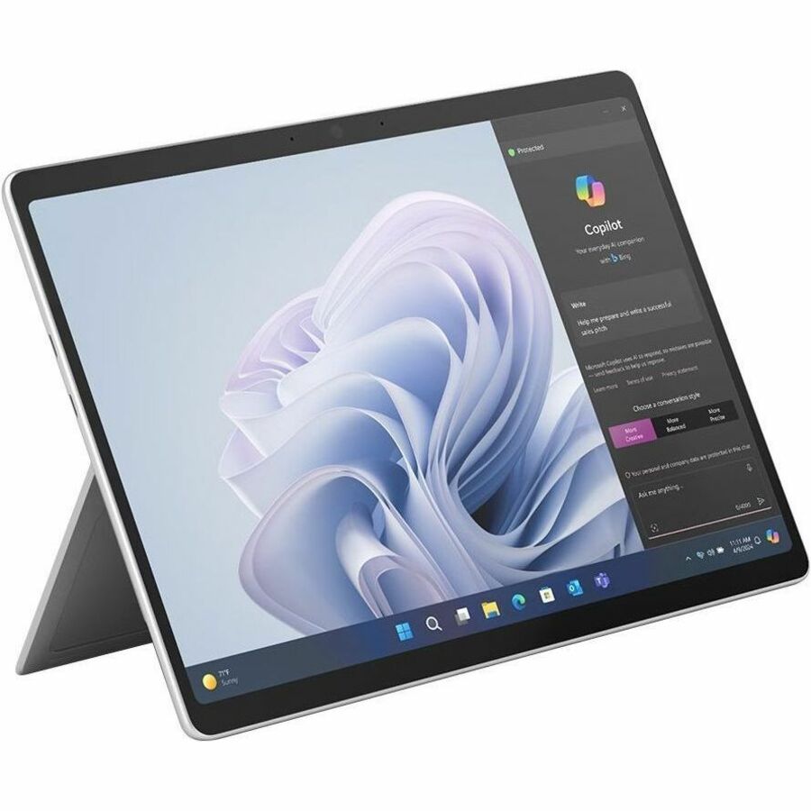 Microsoft Surface Pro 10 Tablet - 13" - vPro Technology - 16 GB - 512 GB SSD - Windows 11 - Platinum ZDU-00001