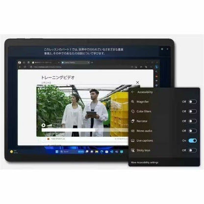 Microsoft Surface Pro 10 Tablet - 13" - vPro Technology - 16 GB - 512 GB SSD - Windows 11 - Black - TAA Compliant ZDU-00019