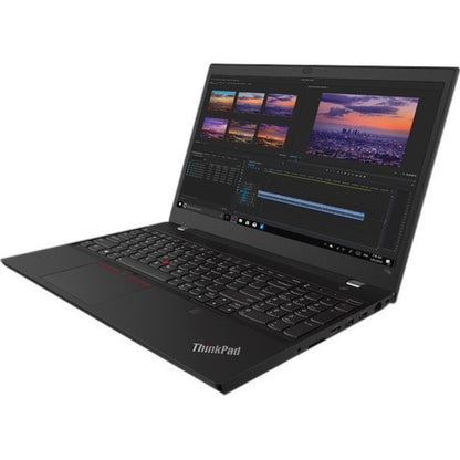 Lenovo ThinkPad T15p Gen 1 20TN001JUS 15.6" Notebook - Full HD - 1920 x 1080 - Intel Core i7 10th Gen i7-10750H Hexa-core (6 Core) 2.60 GHz - 16 GB Total RAM - 512 GB SSD - Glossy Black 20TN001JUS