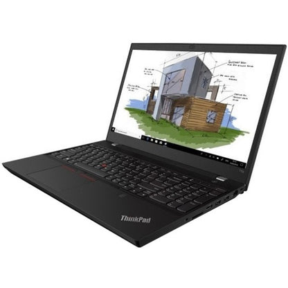 Lenovo ThinkPad T15p Gen 1 20TN001JUS 15.6" Notebook - Full HD - 1920 x 1080 - Intel Core i7 10th Gen i7-10750H Hexa-core (6 Core) 2.60 GHz - 16 GB Total RAM - 512 GB SSD - Glossy Black 20TN001JUS