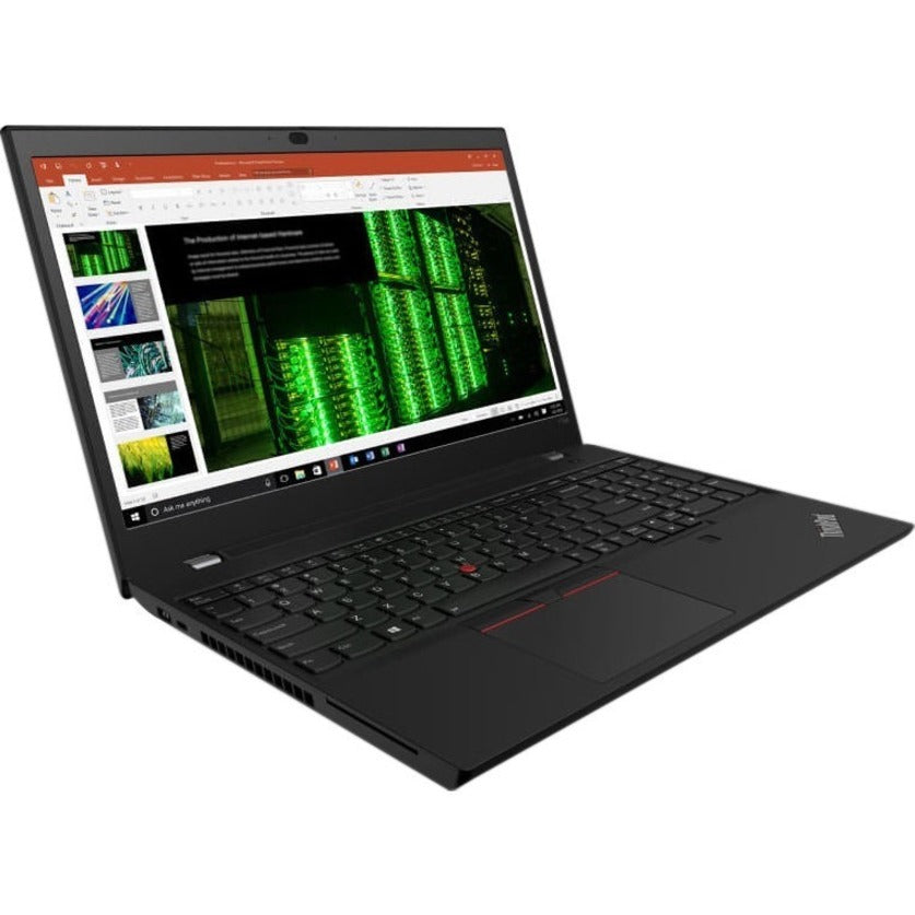 Lenovo ThinkPad T15p Gen 1 20TN001JUS 15.6" Notebook - Full HD - 1920 x 1080 - Intel Core i7 10th Gen i7-10750H Hexa-core (6 Core) 2.60 GHz - 16 GB Total RAM - 512 GB SSD - Glossy Black 20TN001JUS