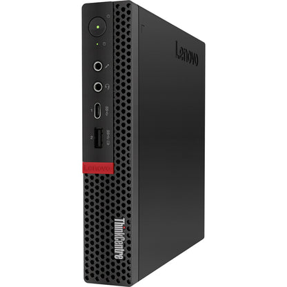 Lenovo ThinkCentre M75q-1 11A40030US Desktop Computer - AMD Ryzen 3 PRO 3200GE 3.30 GHz - 4 GB RAM DDR4 SDRAM - 500 GB HDD - Tiny - Black 11A40030US