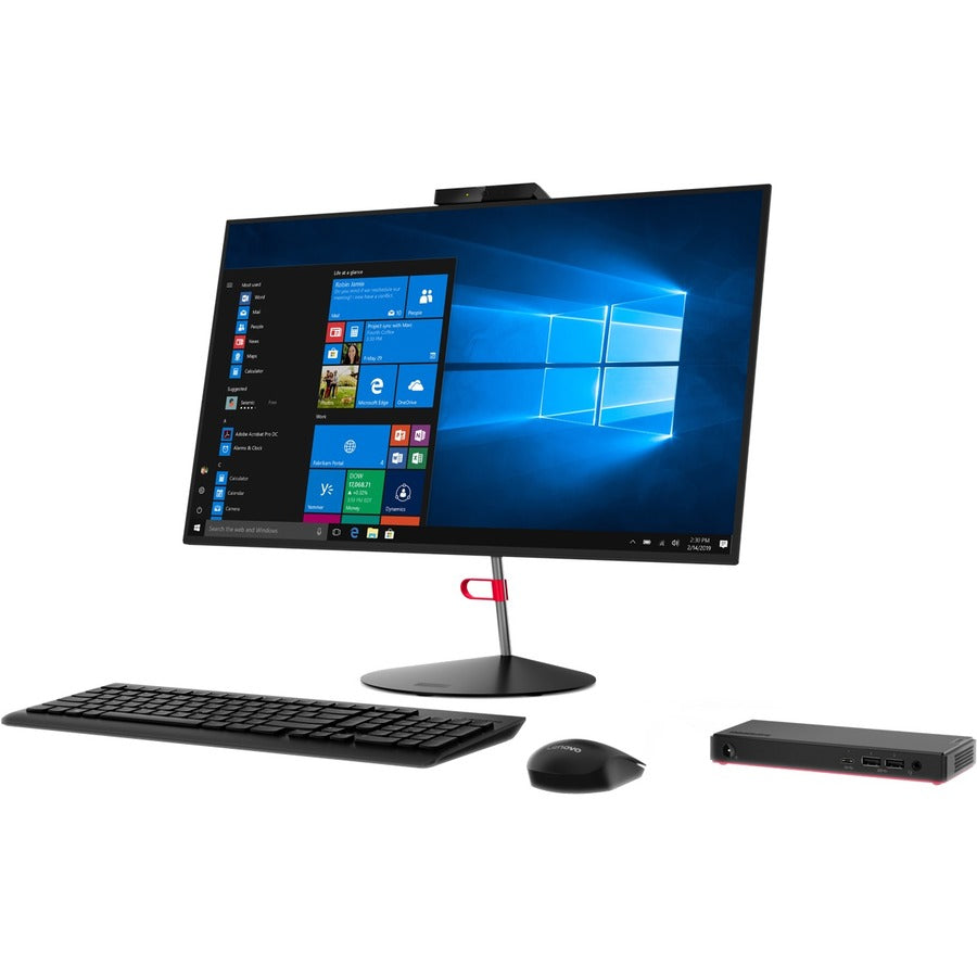 Lenovo ThinkCentre M90n-1 11AD001YCA Desktop Computer - Intel Core i7 8th Gen i7-8665U 1.90 GHz - 16 GB RAM DDR4 SDRAM - 1 TB SSD - Ultra Small 11AD001YCA