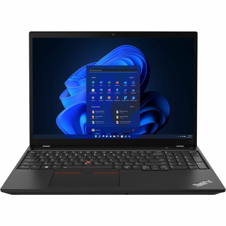 Lenovo ThinkPad P16s Gen 1 21CK005GCA 16" Mobile Workstation - WUXGA - AMD Ryzen 7 PRO 6850U - 16 GB - 512 GB SSD - French Keyboard - Black 21CK005GCA