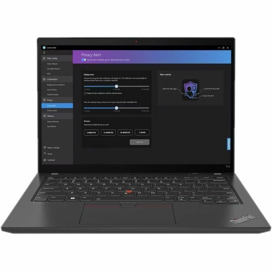 Lenovo ThinkPad T14 Gen 4 21K30006CA 14" Touchscreen Notebook - WUXGA - AMD Ryzen 7 PRO 7840U - 16 GB - 512 GB SSD - French Keyboard - Thunder Black 21K30006CA