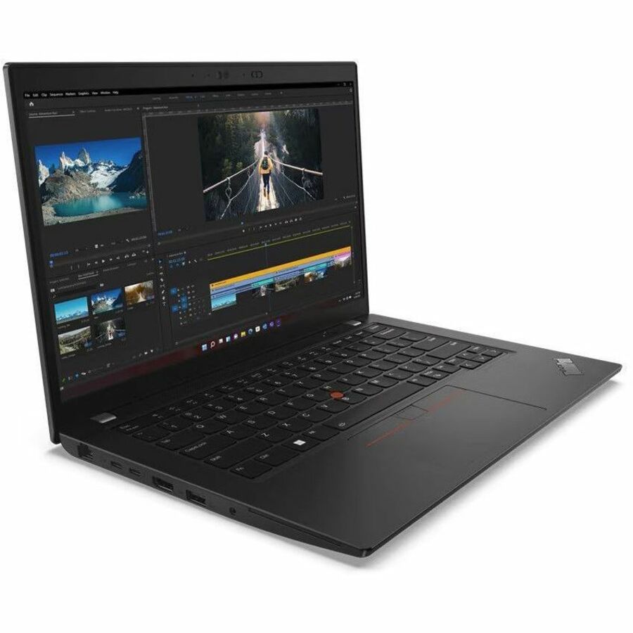 Lenovo ThinkPad L14 Gen 4 21H1001RUS 14" Notebook - Full HD - Intel Core i5 13th Gen i5-1335U - 16 GB - 256 GB SSD - English Keyboard - Thunder Black 21H1001RUS