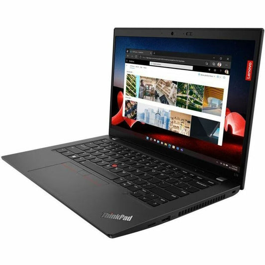 Lenovo ThinkPad L14 Gen 4 21H1005NUS 14" Notebook - Full HD - Intel Core i5 13th Gen i5-1345U - vPro Technology - 16 GB - 512 GB SSD - English Keyboard - Thunder Black 21H1005NUS