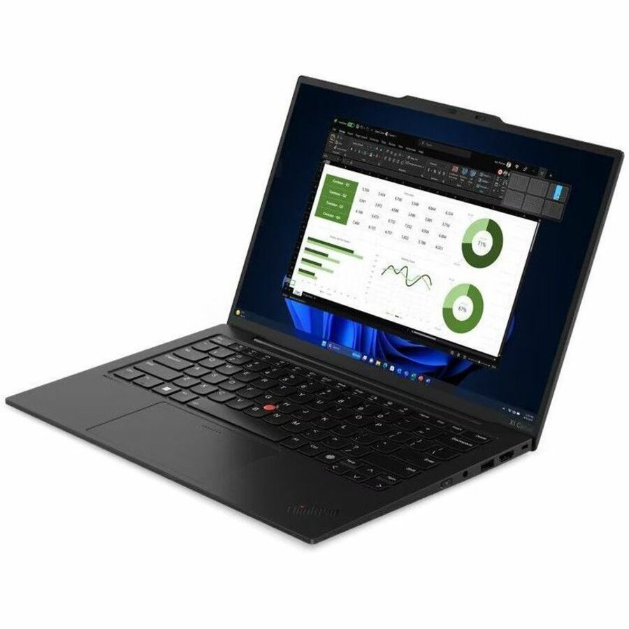 Lenovo ThinkPad X1 Carbon Gen 12 21KC00A7US 14" Touchscreen Notebook - WUXGA - Intel Core Ultra 7 155U - Intel Evo Platform - 32 GB - 512 GB SSD - English Keyboard - Black Paint 21KC00A7US