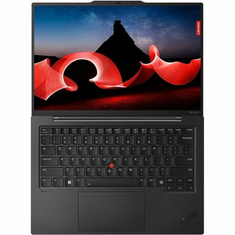 Lenovo ThinkPad X1 Carbon Gen 12 21KC00A7US 14" Touchscreen Notebook - WUXGA - Intel Core Ultra 7 155U - Intel Evo Platform - 32 GB - 512 GB SSD - English Keyboard - Black Paint 21KC00A7US