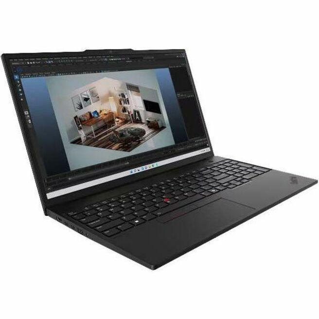 Lenovo ThinkPad P16s Gen 3 21KS001MUS 16" Mobile Workstation - WUXGA - Intel Core Ultra 7 155H - 16 GB - 512 GB SSD - English Keyboard - Black 21KS001MUS