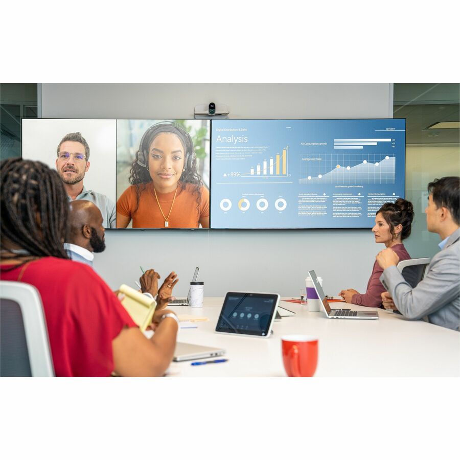 Poly Studio E70 Video Conferencing Camera - 20 Megapixel - White - USB Type C - TAA Compliant 886C8AA#ABA