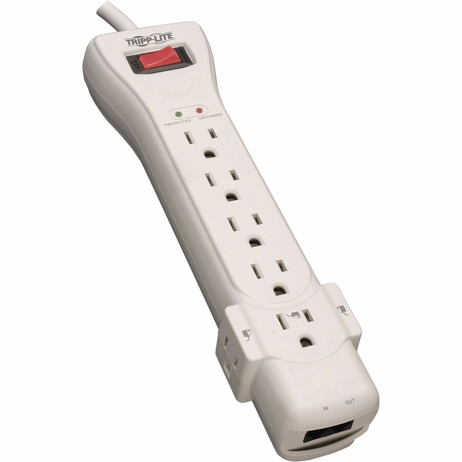 Tripp Lite Protect It! Seven-Outlet Surge Suppressor SUPER7TEL15