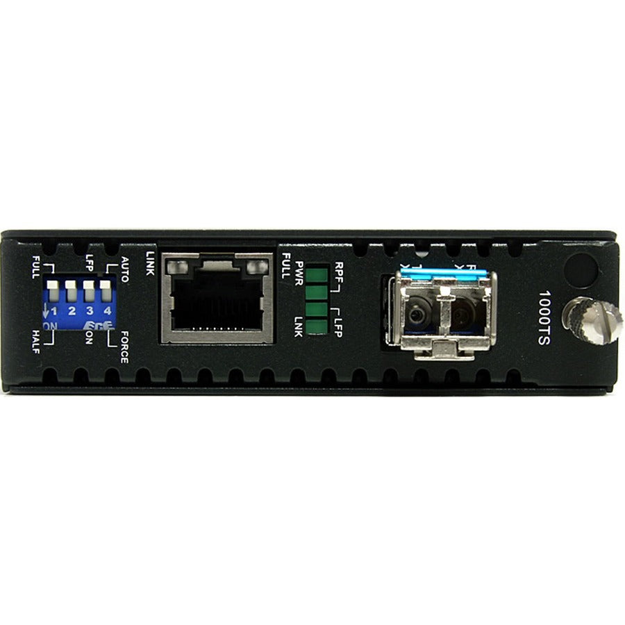 StarTech.com Fiber Media Converter Gigabit 1000Mbps MM Fibre LC 550m ET91000LC2