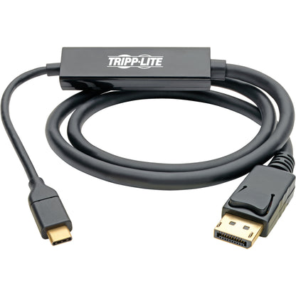 Tripp Lite by Eaton USB-C to DisplayPort Cable, 4K @ 60Hz, Thunderbolt 3, 3 ft. U444-003-DP