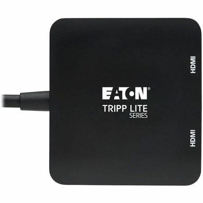 Tripp Lite by Eaton U444-2H-MST4K6 USB-C Adapter, Dual Display, Black U444-2H-MST4K6