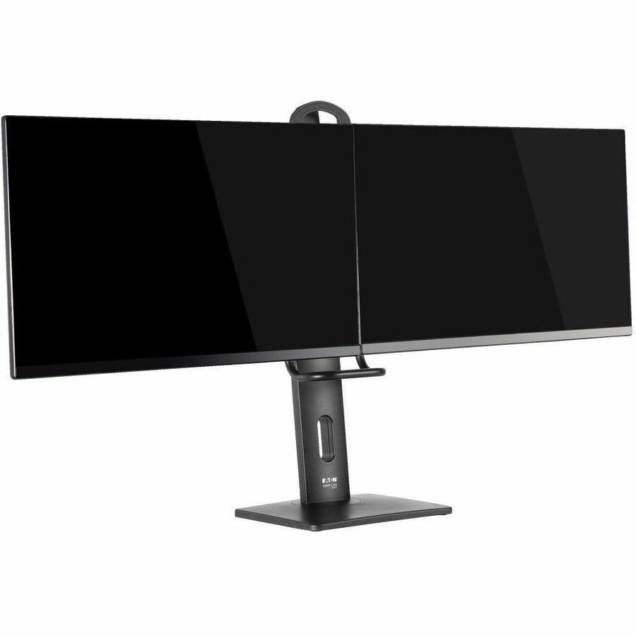 Tripp Lite by Eaton Safe-IT DDVD1727AM Desk Mount for Monitor, HDTV, Flat Panel Display, Curved Screen Display - Black DDVD1727AM