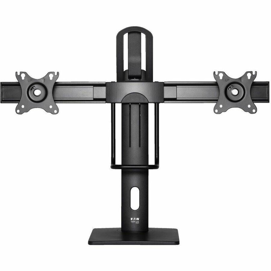 Tripp Lite by Eaton Safe-IT DDVD1727AM Desk Mount for Monitor, HDTV, Flat Panel Display, Curved Screen Display - Black DDVD1727AM