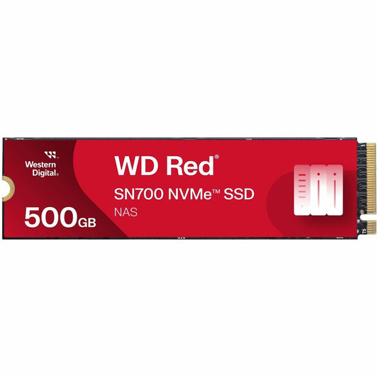 Western Digital Red S700 WDS500G1R0C 500 GB Solid State Drive - M.2 2280 Internal - PCI Express NVMe (PCI Express NVMe 3.0 x4) WDS500G1R0C