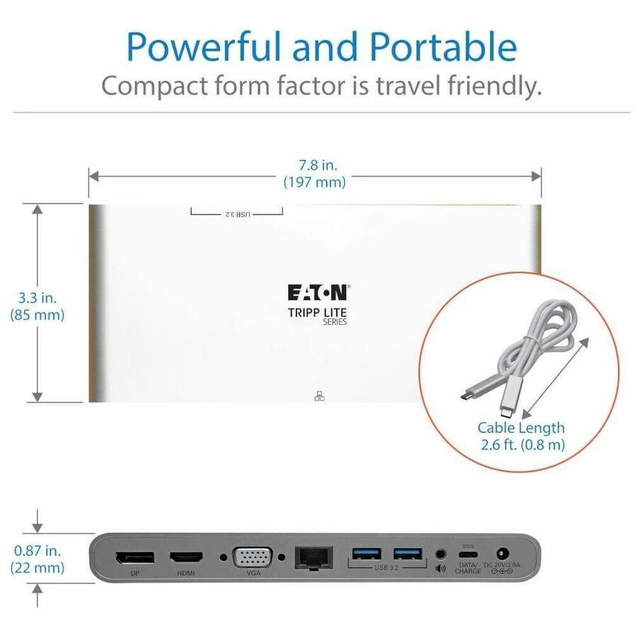 Tripp Lite by Eaton U442-DOCK4-INT Docking Station U442-DOCK4-INT