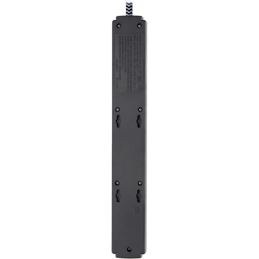 Tripp Lite by Eaton Safe-IT TLP610BUAM 6-Outlet Surge Suppressor/Protector TLP610BUAM