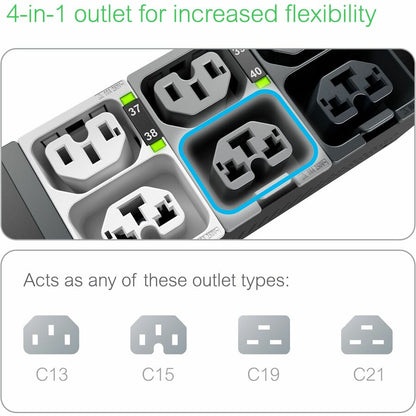 APC by Schneider Electric NetShelter 42-Outlets PDU APDU10351ME