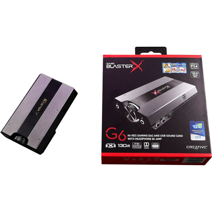 Sound Blaster Sound BlasterX G6 External Sound Card 70SB177000000