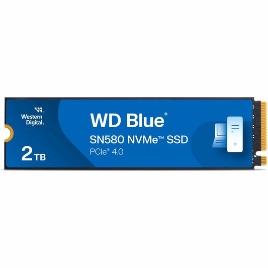 Western Digital Blue SN580 WDS200T3B0E 2 TB Solid State Drive - M.2 2280 Internal - PCI Express NVMe (PCI Express NVMe 4.0 x4) WDS200T3B0E