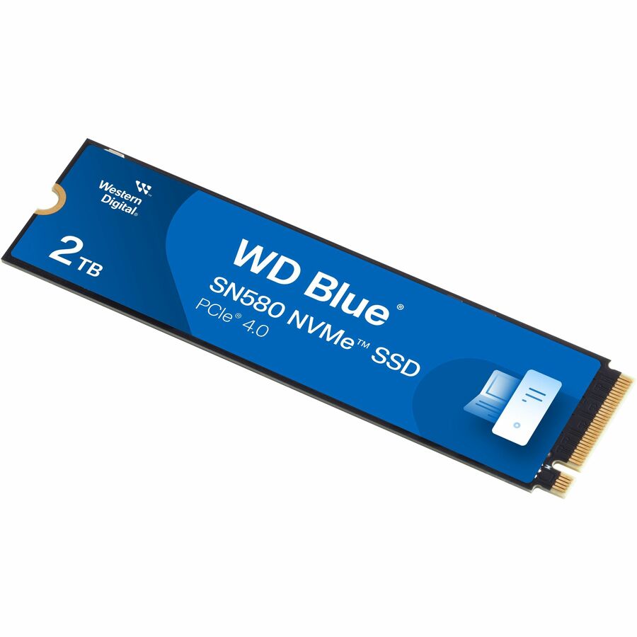 Western Digital Blue SN580 WDS200T3B0E 2 TB Solid State Drive - M.2 2280 Internal - PCI Express NVMe (PCI Express NVMe 4.0 x4) WDS200T3B0E