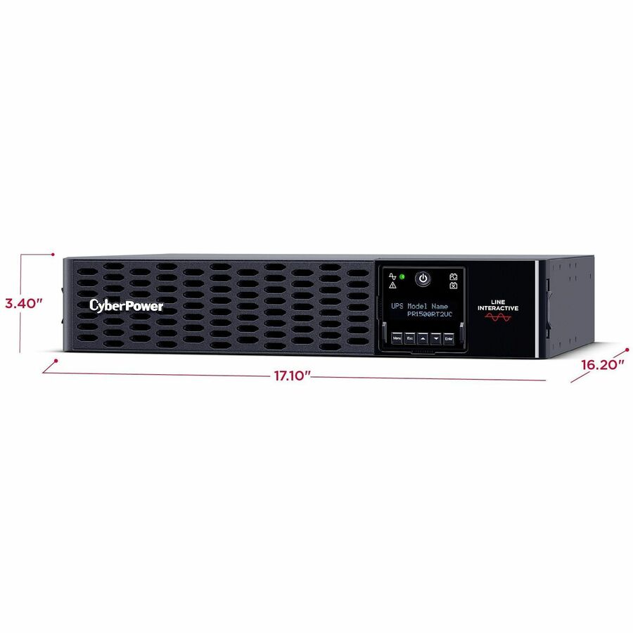 CyberPower Smart App Sinewave PR1500RT2UC 1500VA Rack/Tower UPS PR1500RT2UC