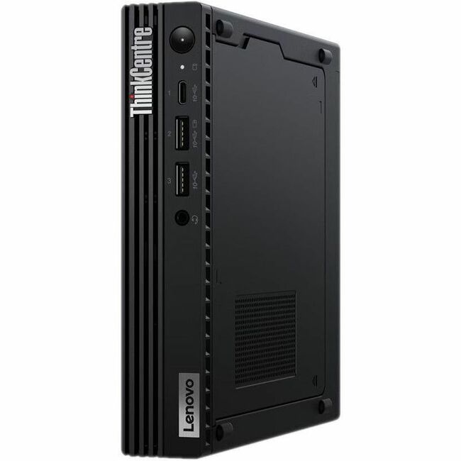 Lenovo ThinkCentre M80q Gen 3 11U10054CA Desktop Computer - Intel Core i5 12th Gen i5-12500T - vPro Technology - 16 GB - 256 GB SSD - Tiny - Black 11U10054CA