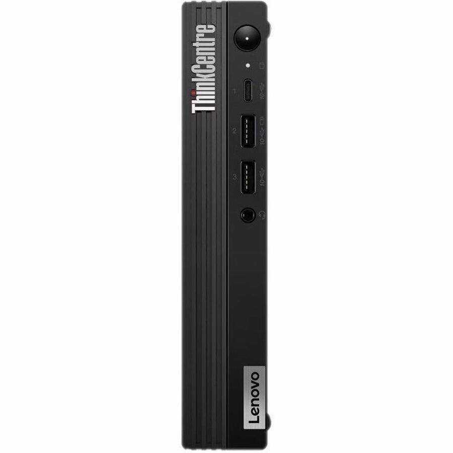 Lenovo ThinkCentre M80q Gen 3 11U10054CA Desktop Computer - Intel Core i5 12th Gen i5-12500T - vPro Technology - 16 GB - 256 GB SSD - Tiny - Black 11U10054CA