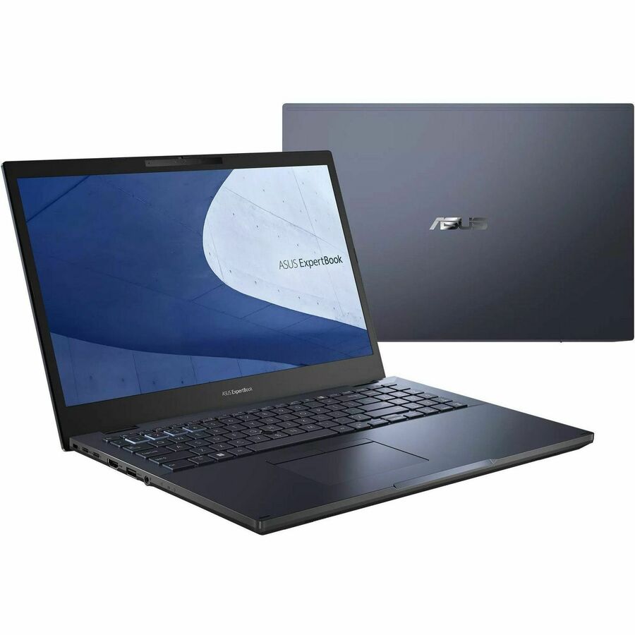 Ordinateur portable Asus ExpertBook B2 B2502C B2502CBA-Q73P-CB 15,6" - Full HD - Intel Core i7 12e génération i7-1260P - 16 Go - SSD 512 Go - Noir étoilé B2502CBA-Q73P-CB