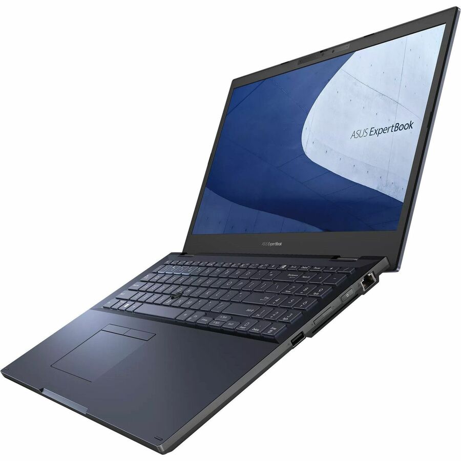 Ordinateur portable Asus ExpertBook B2 B2502C B2502CBA-Q73P-CB 15,6" - Full HD - Intel Core i7 12e génération i7-1260P - 16 Go - SSD 512 Go - Noir étoilé B2502CBA-Q73P-CB