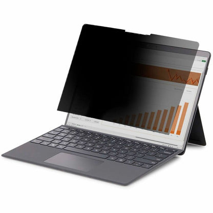 StarTech.com 4-Way 12.4in Surface Laptop Go 1/2/3 Privacy Screen Filter, For Portrait/Landscape, Touch-Enabled, +/- 30 Deg. View, Matte 124SL-PRIVACY-SCREEN