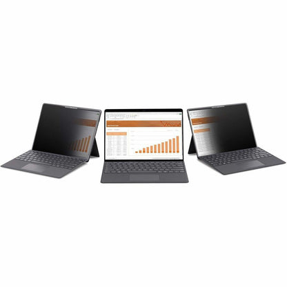 StarTech.com 4-Way 12.4in Surface Laptop Go 1/2/3 Privacy Screen Filter, For Portrait/Landscape, Touch-Enabled, +/- 30 Deg. View, Matte 124SL-PRIVACY-SCREEN