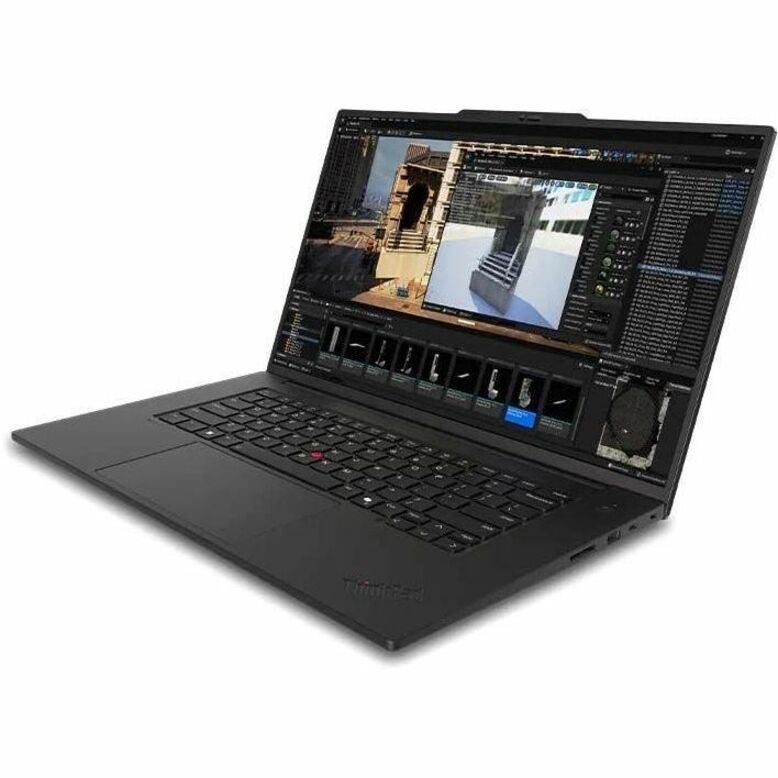 Lenovo ThinkPad P1 Gen 7 21KV0006US 16" Touchscreen Mobile Workstation - WQUXGA - Intel Core Ultra 7 155H - Intel Evo Platform - 32 GB - 1 TB SSD - English Keyboard - Black 21KV0006US