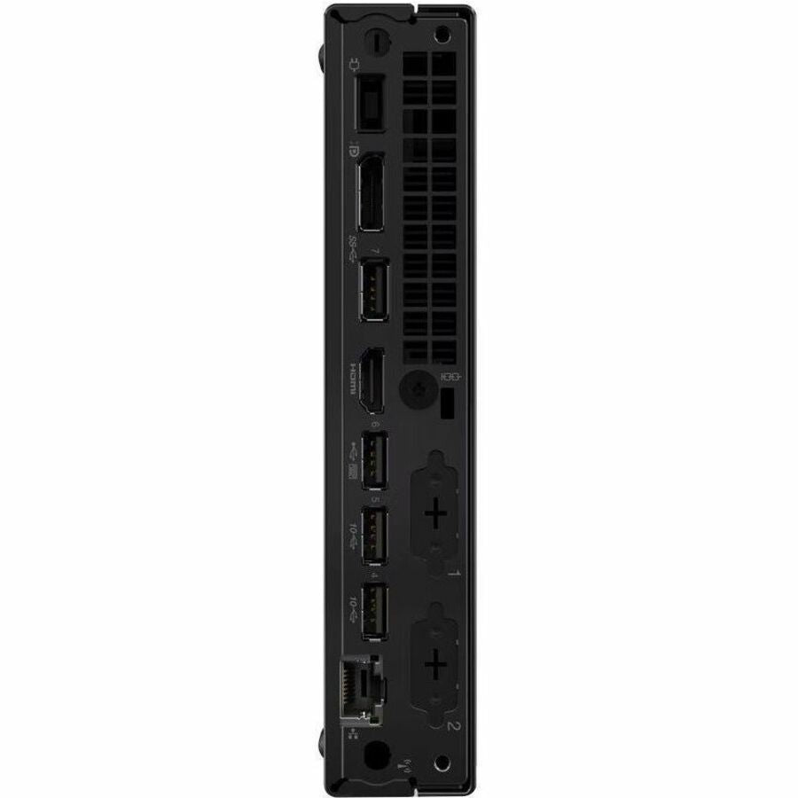 Lenovo ThinkCentre M70q Gen 5 12TD001KUS Desktop Computer - Intel Core i7 14th Gen i7-14700T - vPro Technology - 16 GB - 512 GB SSD - Tiny - Black 12TD001KUS