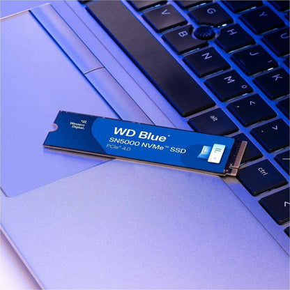 WD Blue SN5000 WDS100T4B0E 1 TB Solid State Drive - M.2 2280 Internal - PCI Express NVMe (PCI Express NVMe 4.0 x4) WDS100T4B0E