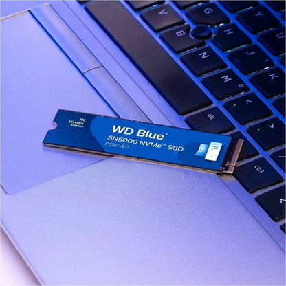 WD Blue SN5000 WDS200T4B0E 2 TB Solid State Drive - M.2 2280 Internal - PCI Express NVMe (PCI Express NVMe 4.0 x4) WDS200T4B0E