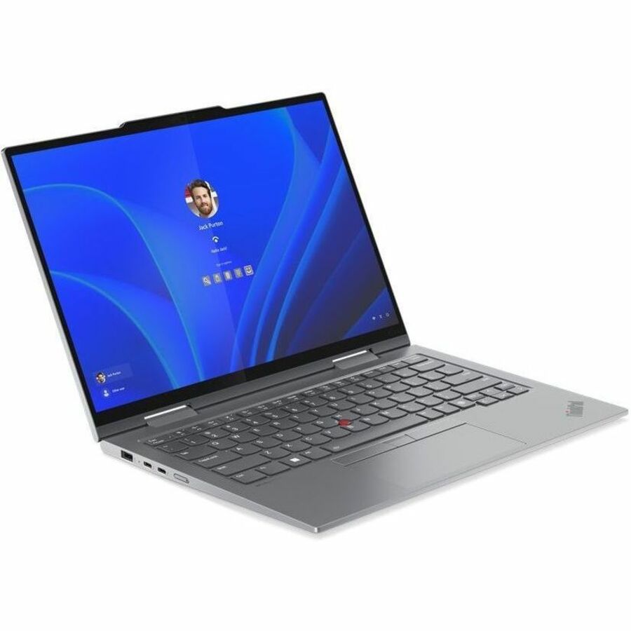 Lenovo ThinkPad X1 Gen 9 21KE006BUS 14" Touchscreen Convertible 2 in 1 Notebook - WUXGA - Intel Core Ultra 7 165U - vPro Technology - Intel Evo Platform - 32 GB - 512 GB SSD - English Keyboard - Gray 21KE006BUS