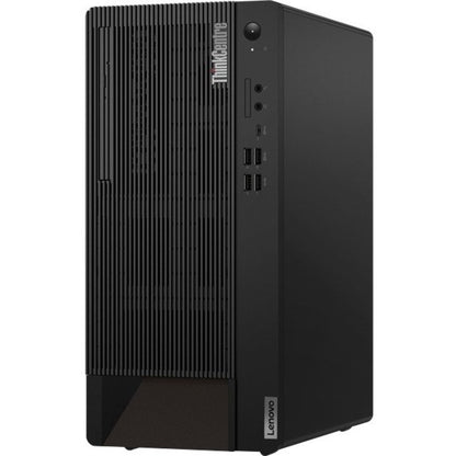 Lenovo ThinkCentre M90t Gen 3 11TN001UCA Desktop Computer - Intel Core i5 12th Gen i5-12500 - vPro Technology - 8 GB - 256 GB SSD - Tower - Black 11TN001UCA