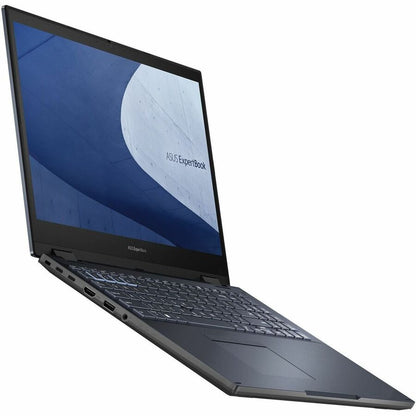 Asus ExpertBook B2 Flip B2502F B2502FBA-Q73P-CB Ordinateur portable convertible 2 en 1 à écran tactile 15,6" - Full HD - Intel Core i7 12e génération i7-1260P - 16 Go - SSD 512 Go - Noir étoilé B2502FBA-Q73P-CB