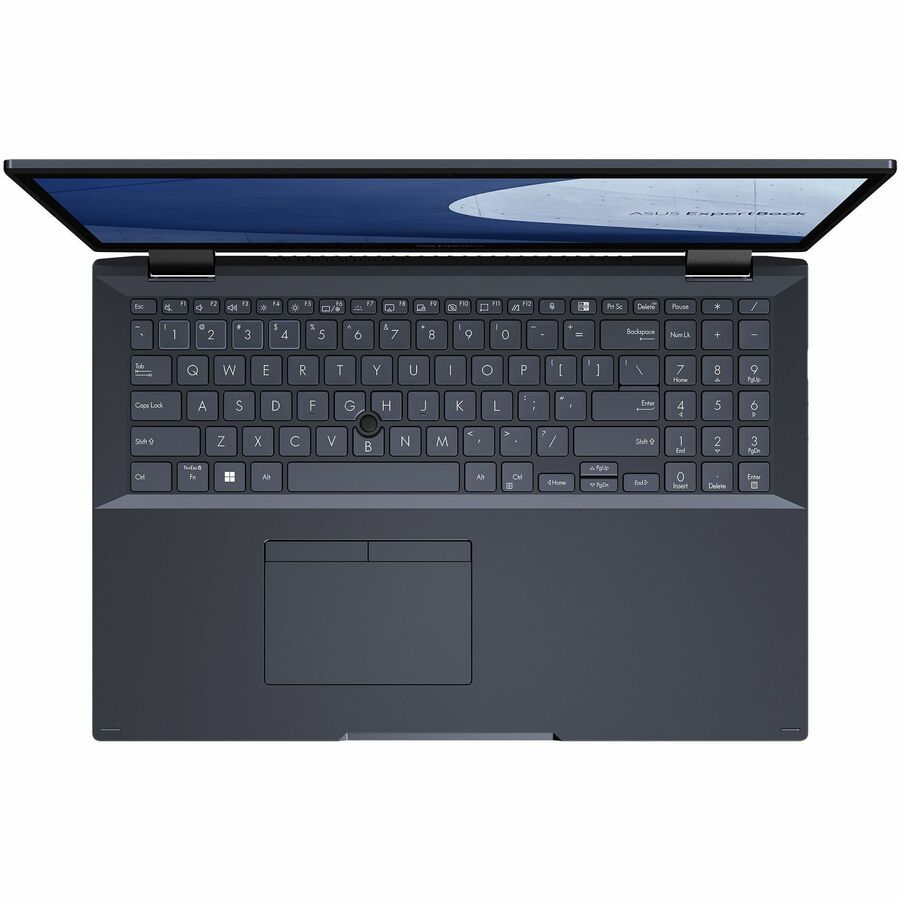 Asus ExpertBook B2 Flip B2502F B2502FBA-Q73P-CB Ordinateur portable convertible 2 en 1 à écran tactile 15,6" - Full HD - Intel Core i7 12e génération i7-1260P - 16 Go - SSD 512 Go - Noir étoilé B2502FBA-Q73P-CB