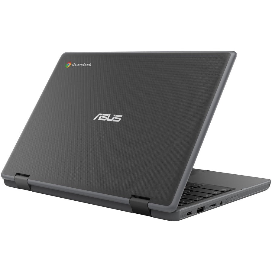 Asus Chromebook Flip CR1 CR1100FKA-C1-CA 11.6" Touchscreen Convertible 2 in 1 Chromebook - HD - Intel Celeron N4500 - 4 GB - 32 GB Flash Memory - Dark Gray CR1100FKA-C1-CA