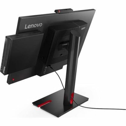 Lenovo ThinkCentre M70q Gen 5 12TD001MUS Desktop Computer - Intel Core i3 14th Gen i3-14100T - 16 GB - 256 GB SSD - Tiny - Black 12TD001MUS