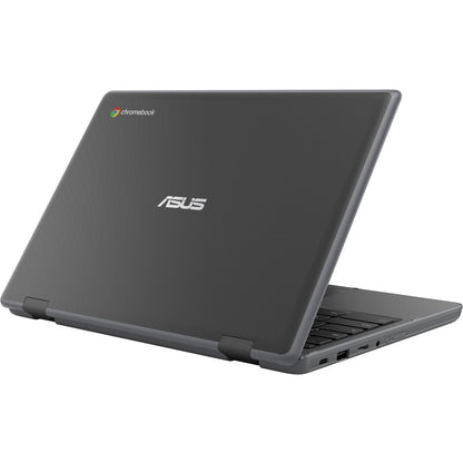 Asus Chromebook Flip CR1 CR1100FKA-C3RS-CA 11.6" Touchscreen Rugged Convertible 2 in 1 Chromebook - HD - Intel Celeron N4500 - 8 GB - 64 GB Flash Memory - Dark Gray CR1100FKA-C3RS-CA