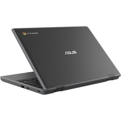 Asus Chromebook Flip CR1 CR1100FKA-C3RS-CA 11.6" Touchscreen Rugged Convertible 2 in 1 Chromebook - HD - Intel Celeron N4500 - 8 GB - 64 GB Flash Memory - Dark Gray CR1100FKA-C3RS-CA