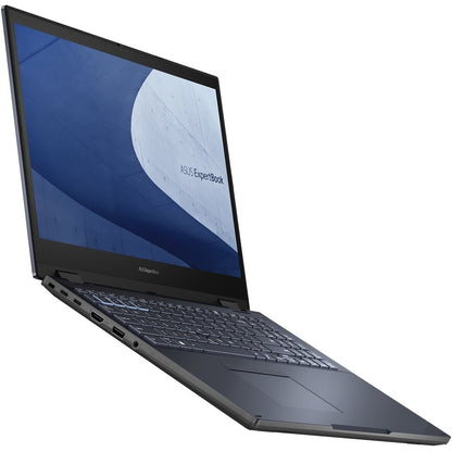 Asus ExpertBook B2 Flip B2502F B2502FBA-C53P-CA Ordinateur portable convertible 2 en 1 à écran tactile 15,6" - Full HD - Intel Core i5 12e génération i5-1240P - 16 Go - SSD 512 Go - Noir étoilé B2502FBA-C53P-CA