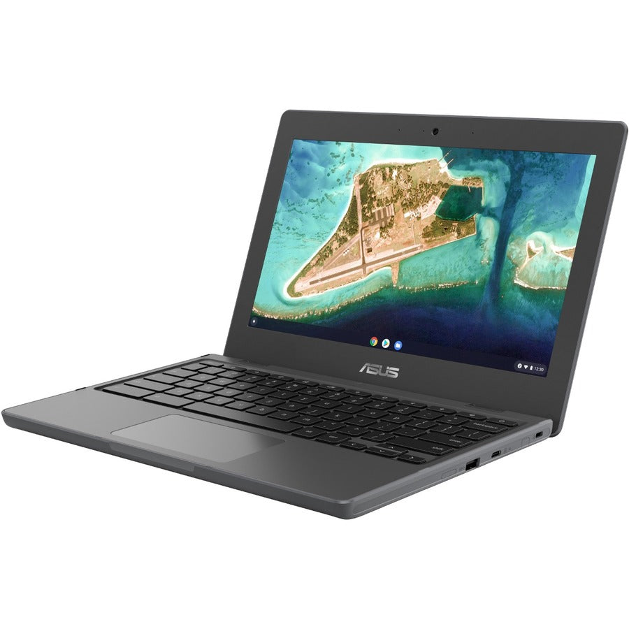 Asus Chromebook Flip CR1 CR1100FKA-C3R-CB 11.6" Touchscreen Convertible 2 in 1 Chromebook - HD - Intel Celeron N4500 - 8 GB - 64 GB Flash Memory - Dark Gray CR1100FKA-C3R-CB